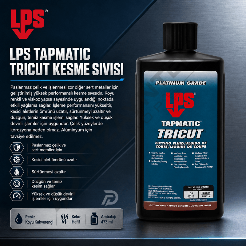Tapmatic Tricut Kesme Sıvısı 473ml - LPS