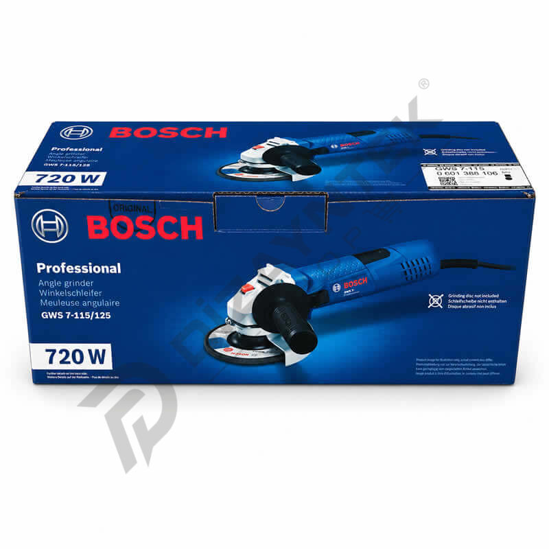 GWS 7-115 Profesyonel Avuç Taşlama Makinesi 720W - Bosch