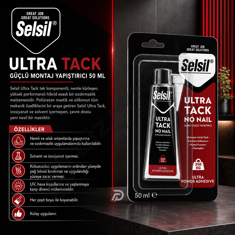 Ultra Güçlü Yapıştırıcı 50ml - Selsil
