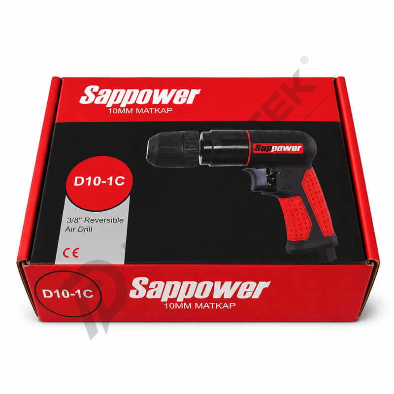 Havalı Matkap (sağ-sol) D10-1C - Sappower