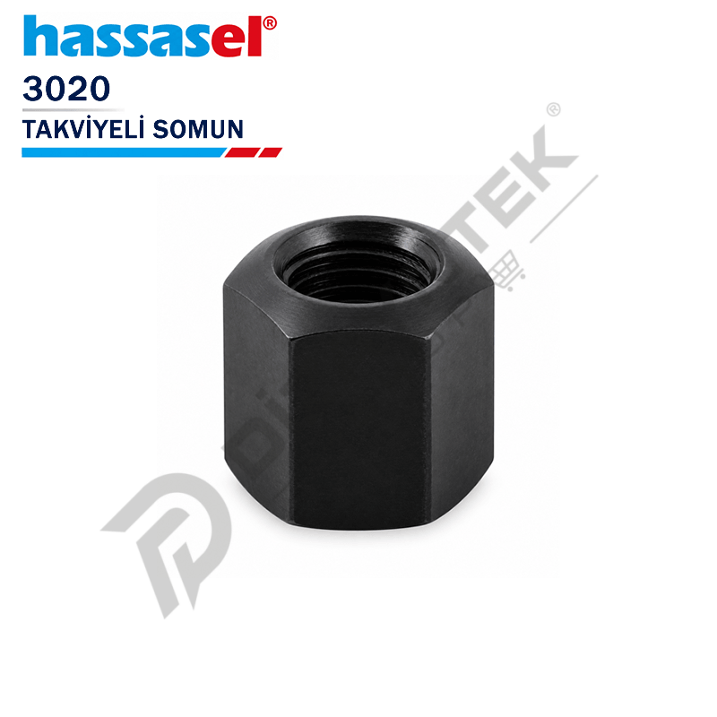 3020 Takviyeli Somun - Hassasel