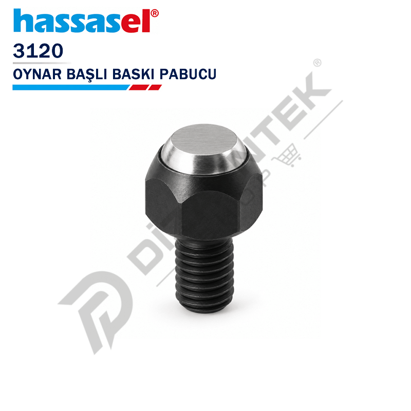 3120 Oynar Başlı Baskı Pabucu - Hassasel
