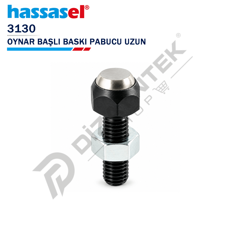 3130 Oynar Başlı Baskı Pabucu Uzun - Hassasel