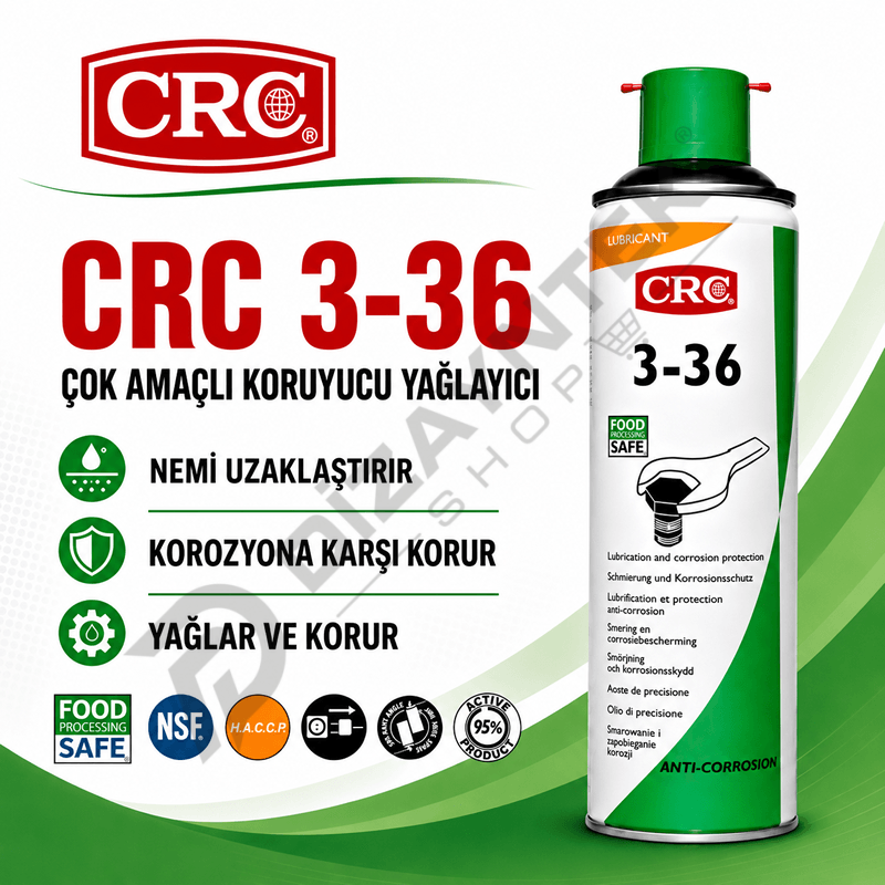 3-36 Çok Amaçlı Yağlayıcı Sprey  500 ml- CRC