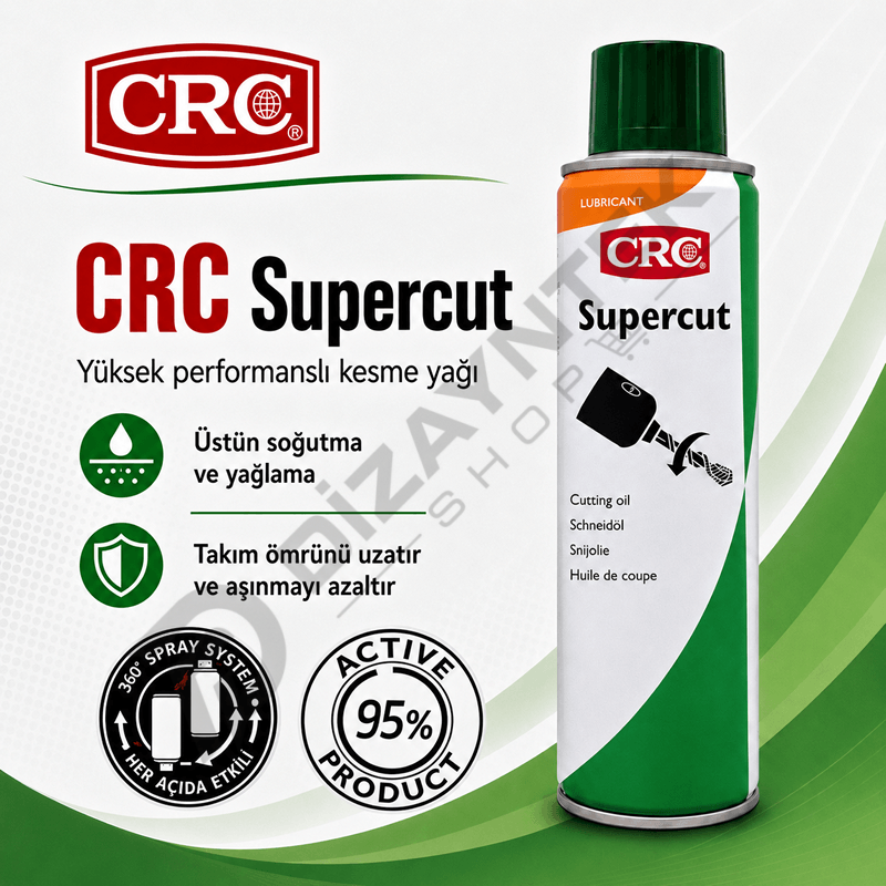 Supercut Kesme Yağı Spreyi 250 ml - CRC