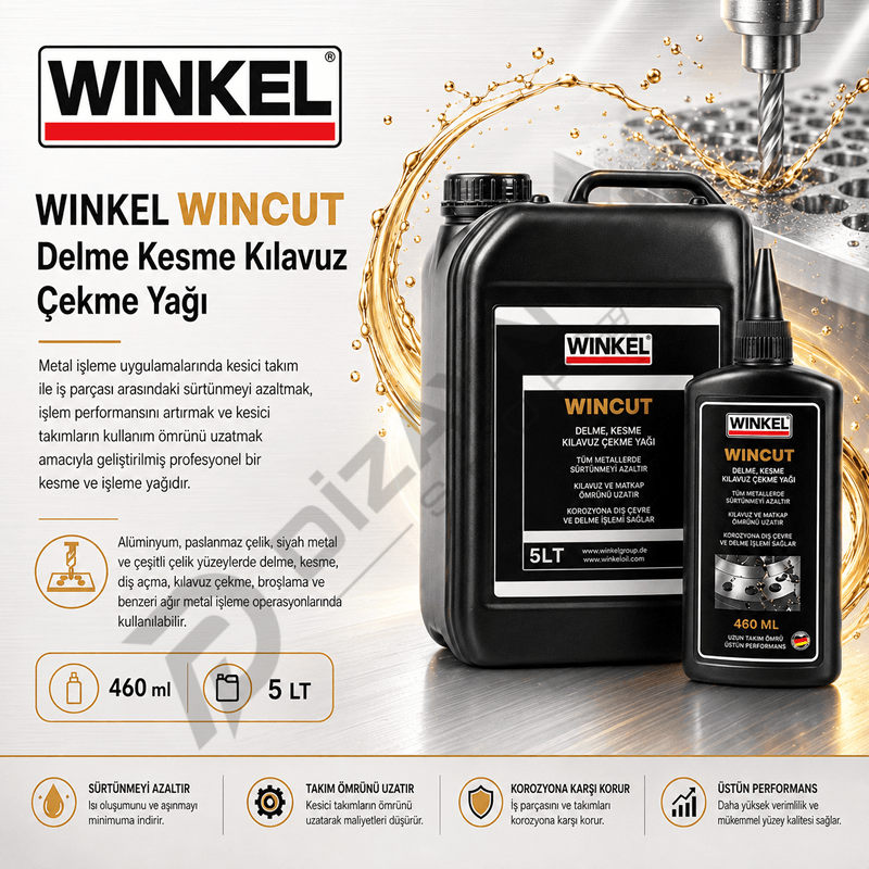 Winkel Wincut Kesme Yağı - Winkel