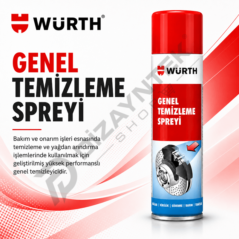 Genel Temizlik Spreyi 500 ml - Würth