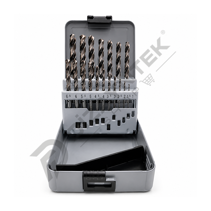 HSS-Co Kobalt Matkap Seti 1-10 mm - Fortis