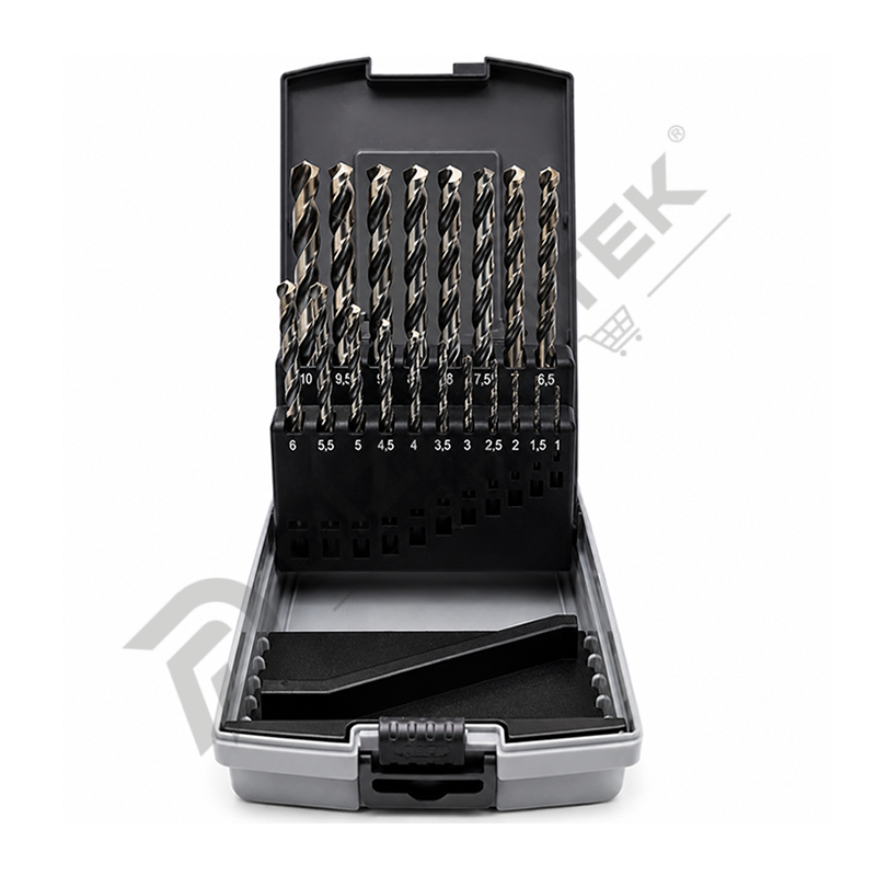 HSS-Co Kobalt Matkap Seti 1-10 mm - Fortis