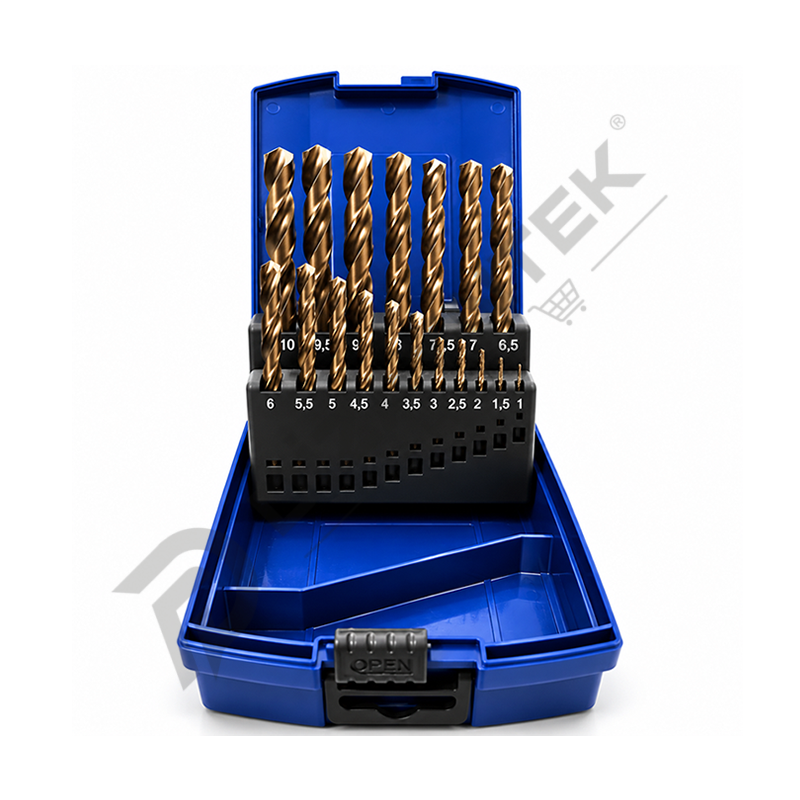 Matkap Uç Seti HSS-Co Altın Seri 1-10 mm - PTG