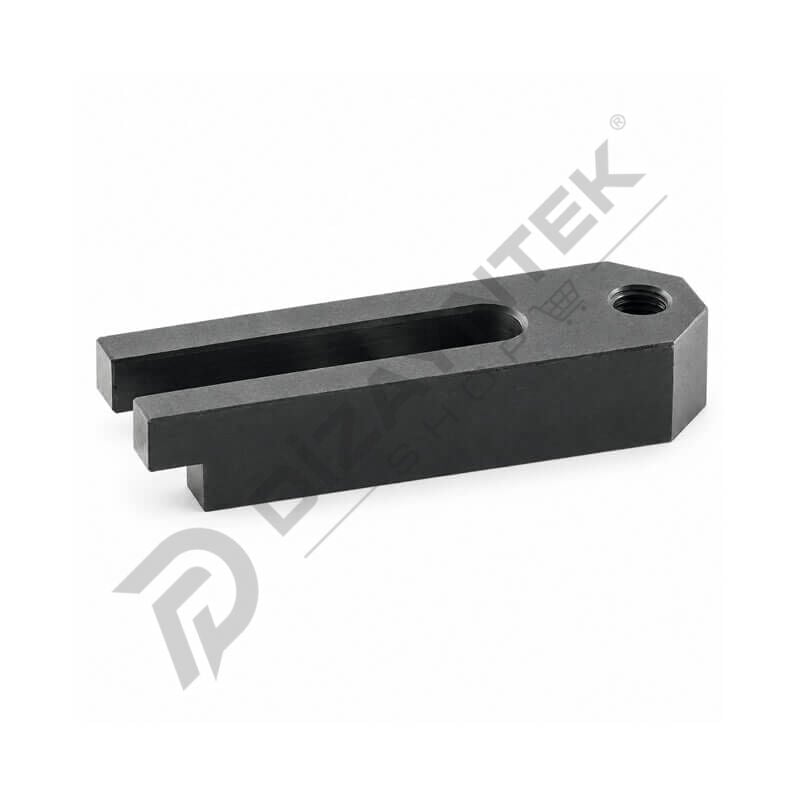 2490 Kademeli Destek Delikli Çatal Pabuç - Hassasel m12-m14x125