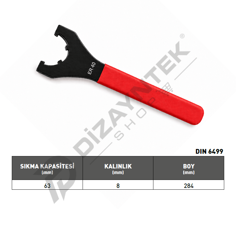ER40 UM Pens Anahtarı