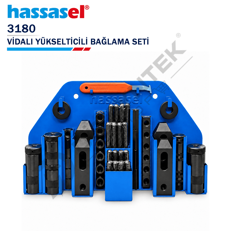 3180 Vidalı Yükselticili Bağlama Seti - Hassasel