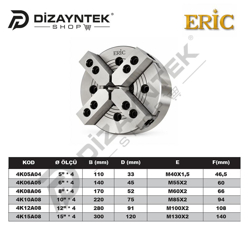 CNC Hidrolik Ayna 4 Ayak - ERİC