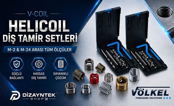 Helicoil <br>Diş Tamir Setleri